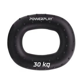 Еспандер кистьовий силіконовий PowerPlay PP-4337 Hand Grip Hard 30 кг Чорний (PP_4337_Black_30kg)