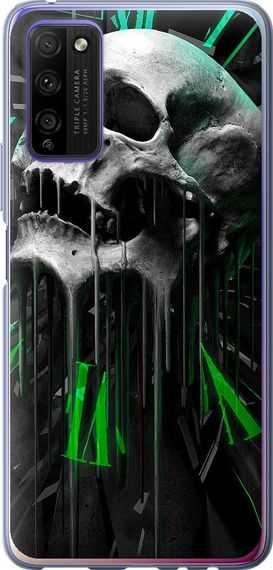 Чехол на Huawei Honor 30 Lite Череп-часы "4100u-2074-17620"