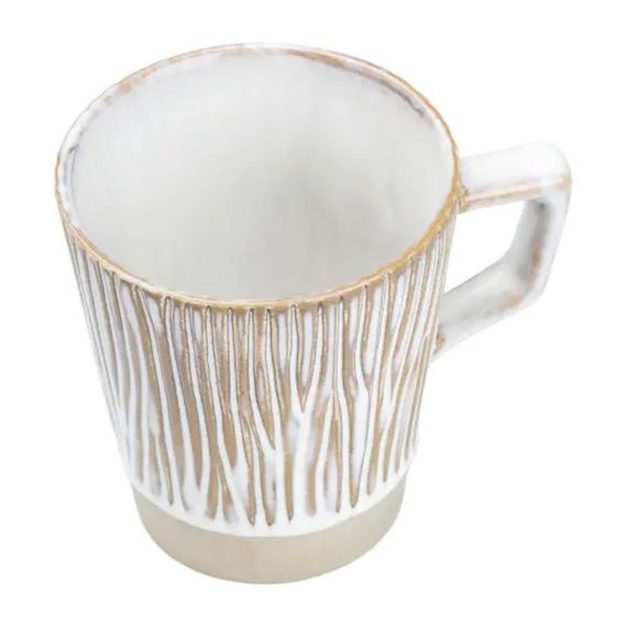 Чашка фарфоровая для чая и кофе 300 мл в стиле ретро Коричневая HP7208BR | Зображення 1