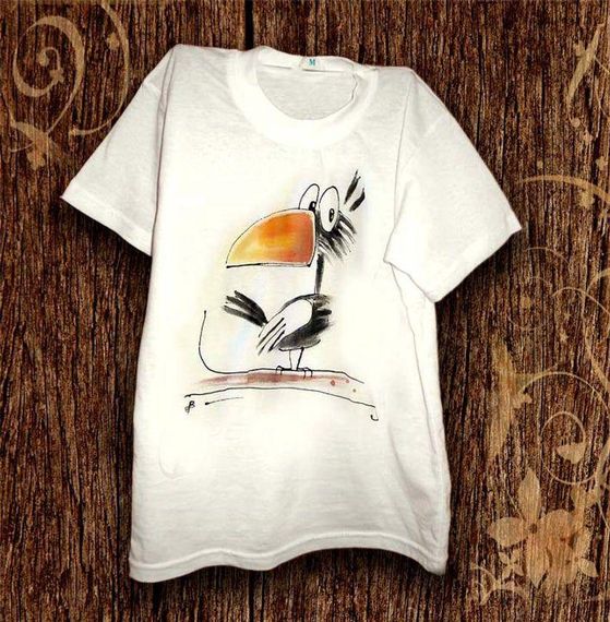 Футболка женская с принтом повседневная S Белая