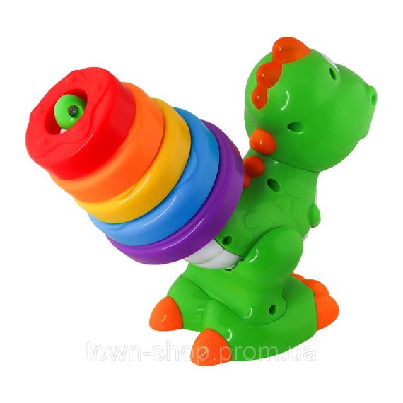 Двуязычная развивающая игрушка Kiddi Smart – Динозаврик | Зображення 6