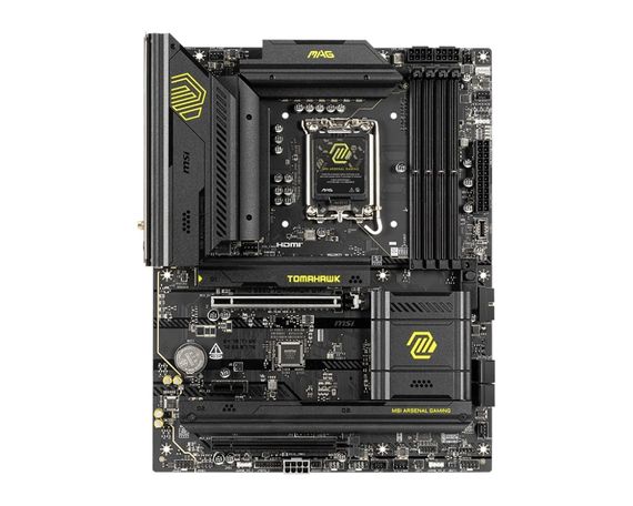 Материнcька плата MSI MAG B860 TOMAHAWK WIFI s1851 B860 4xDDR5 M.2 HDMI DP WiFi BT ATX 911-7E39-001