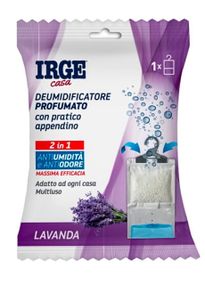 Поглотитель запаха и влаги с подвеской с ароматом лаванды Irge 500мл