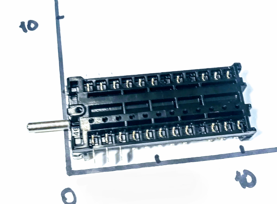 Перемикач дев'ятипозиційний ПМ 89 12 07 Gottak (Іспанія) | Зображення 3