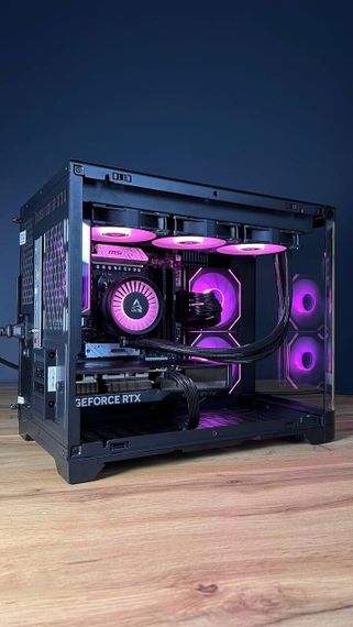 Збірка під замовлення:ігровий ПК GameMax Hype-M Black Tower / AMD Ryzen 7 7800X3D (8 (16) ядер по 4.2 - 5.0 GHz) / 32 GB DDR5 / 1000 GB SSD M.2 / nVidia GeForce RTX 5070, 12 GB GDDR7, 192-bit / 850W | Зображення 2
