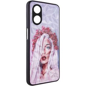 TPU+PC чохол Prisma Ladies для Oppo A58 4G Ukrainian Girl, TPU+PC