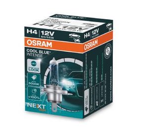 Лампа H4 OSRAM 64193CBN-2HB 12V 60/55W COOL BLUE INTENSE NEXT GEN +100% заміна 64193CBI-HCB