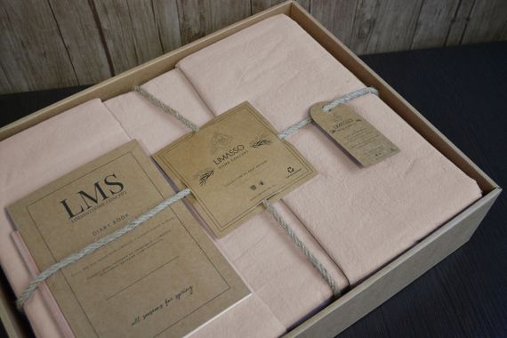 Постільна білизна Limasso Stonewashed Ranforce 200 х 220 см Pale Mavue | Зображення 4