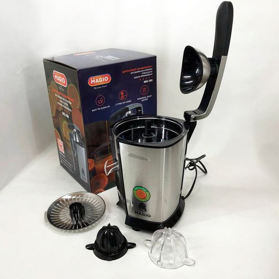 Соковыжималка для цитрусовых MAGIO MG-188, соковыжималка для яблок, соковыжималка для ягод MK-92 | Зображення 6