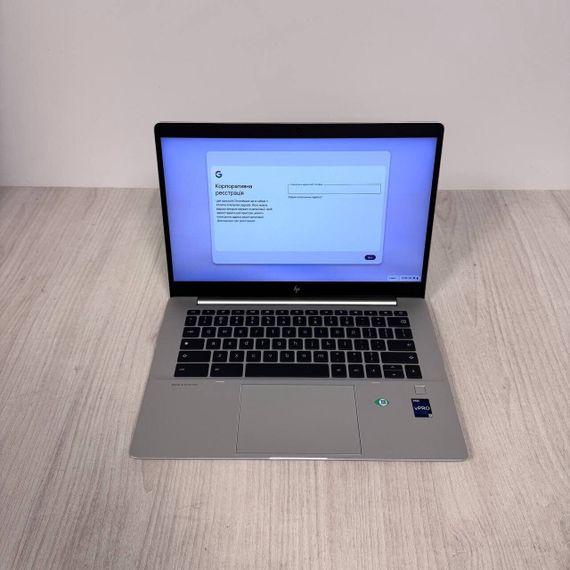Ультрабук HP Elite c640 G3 Chromebook Enterprise / 14" (1536x864) IPS / Intel Core i7-1265U (10 (12) ядер по 3.6 - 4.8 GHz) / 16 GB DDR4 / 256 GB SSD / Intel UHD Graphics / WebCam / ChromeOS б/у | Зображення 1