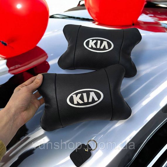 Дорожня подушка під голову Kia, Подушки-підголівники для салону автомобіля, Подушка підголівник метелик NS-60 | Зображення 3