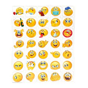 Набор "Эмоджи" на магнитах 1366ATS на планшете 35 элементов