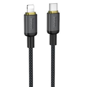 Дата кабель Hoco X128 Benefit Type-C to Lightning 30W (1m) Black