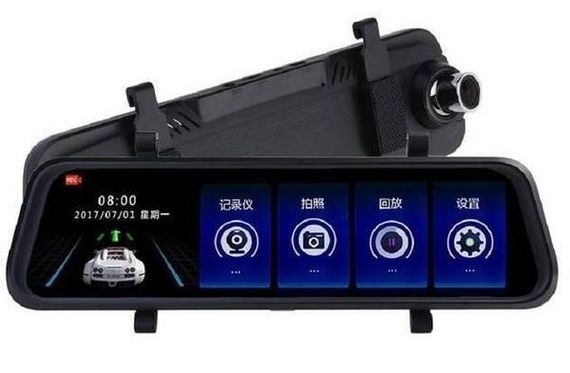 Дзеркало відеореєстратор DVR L 1027 дзеркало з двома камерами 1080P 10''