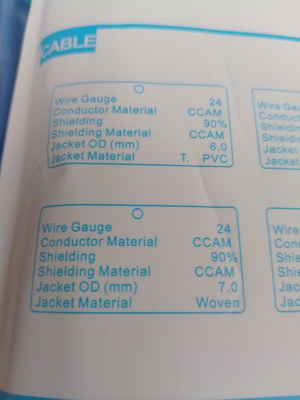 Гитарный инструментальный кабель фиолетовый гитары электрогитары 3м | Зображення 3