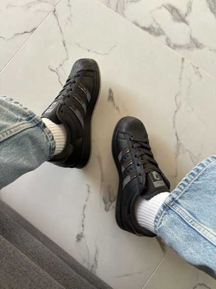 Кросівки  Superstar x Dime Black (якість) 1039 | Зображення 5