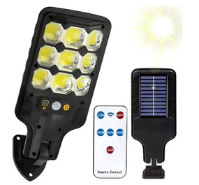 Ліхтар вуличний SOLAR COB HS 8037B 9953 на сонячній батареї, з пультом ДК
