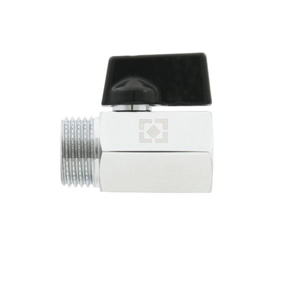 Кран кульовий Raftec BLACK 1/2" ЗВ mini PN10 (RVHSM01) | Зображення 2