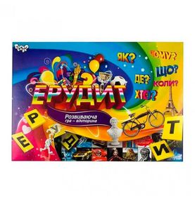Настільна гра Ерудит Danko Toys DTG26-U Різнокольоровий shop (2400691427014)