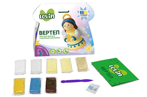 Набір для ліплення з повітряним пластиліном 7000228 "Вертеп" LOVIN | Зображення 5