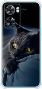 Чохол на Oppo A57s Димчастий кіт "825sp-2931-2448"