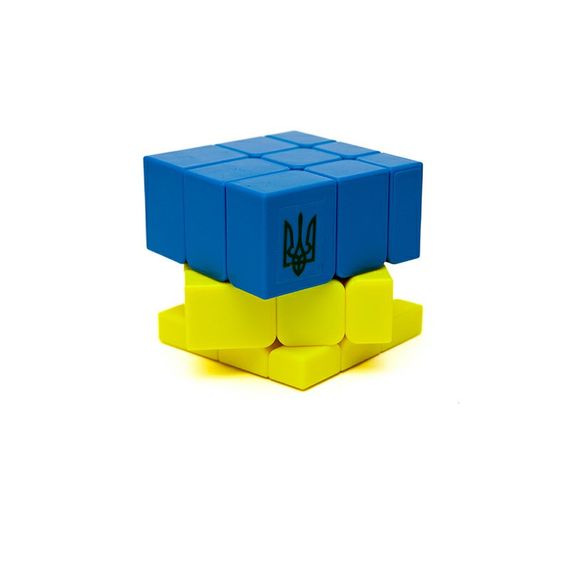 Головоломка Умный кубик  SCU333 "Флаг Украины" (Bicolor Bump Smart Cube "Ukraine") | Зображення 2