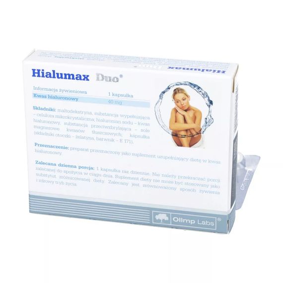 Гіалуронова кислота Olimp Hialumax Duo 30 капсул | Зображення 1