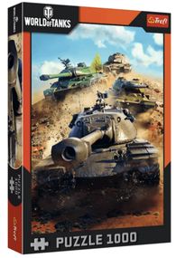 Пазл "World of Tanks. Танки в бою" 1000 елементів 10943 Trefl, в коробці (5900511109436)