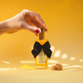 Зігріваюча масажна олія Bijoux LIGHT MY FIRE карамель та морська сіль