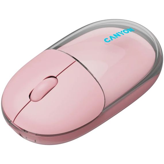 Мышь компьютерная безпроводная Canyon OnClick 24 Pink CNS-CMSW24P розовая | Зображення 4