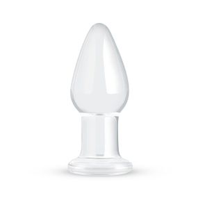 Стеклянная анальная пробка Gildo Glass Buttplug No. 24 Sex Aura