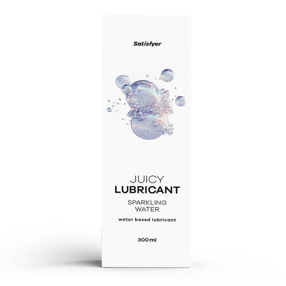 Лубрикант - Satisfyer Juicy Lubricant Sparkling Water, 300 мл Sex Aura