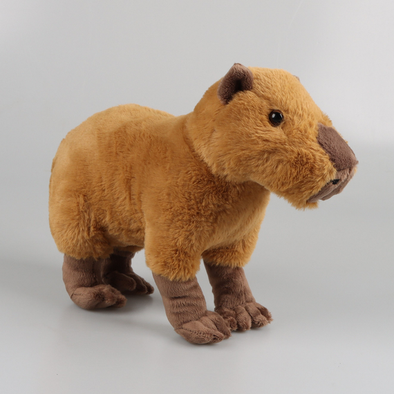 Мягкая игрушка "Капибара" 35 cm Коричневый (sv1805-3) | Зображення 3