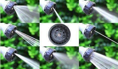 Шланг для полива X HOSE 30 м с распылителем, садовый шланг, поливочный шланг для сада СИНИЙ | Зображення 5