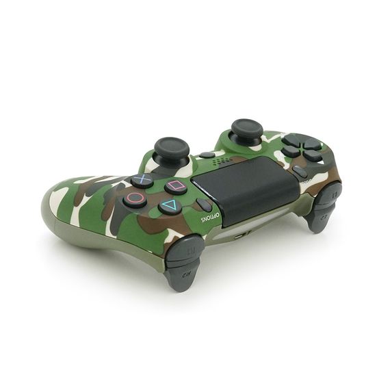 Геймпад Brazzers бездротовий для PS4 Wireless DUALSHOCK 4, роз'єм для навушників, LED light bar, Haki-Green, 3.7V, 600mAh,
