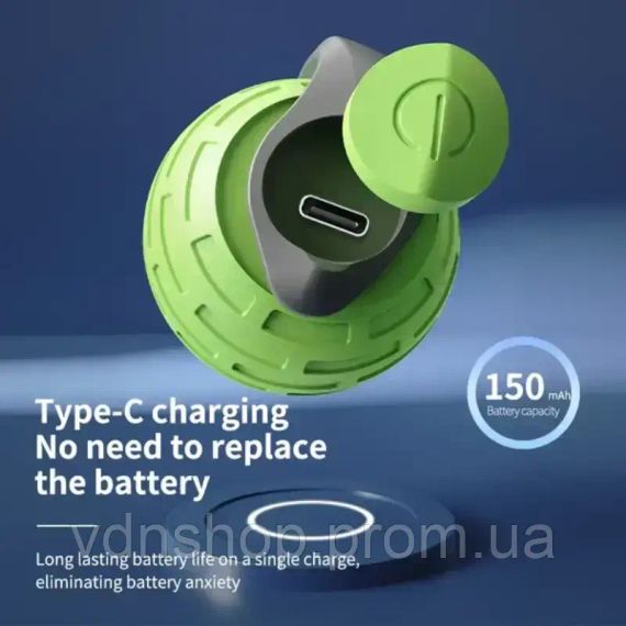 Мяч для кошек с пушистой гусеной подушкой,интерактивный забавный, Cat toy ball AND XL1247 | Зображення 7