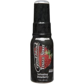 Спрей для мінету зі стимулюючим ефектом Doc Johnson GoodHead Tingle Spray, Полуниця