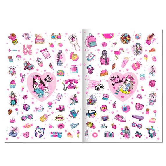 Дитяча розмальовка "Girls' Lifestyle" РМ-88-03 серія "Dream & Style" | Зображення 2