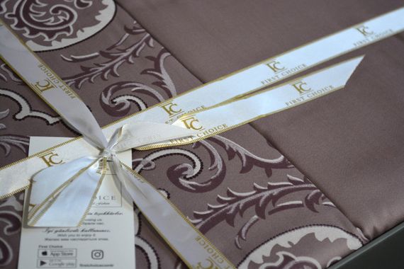 Постільна білизна First Choice Cotton Satin 200х220 Delmor Lilac | Зображення 3