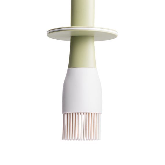 Банка для масла с кисточкой 300 мл диспенсер с кисточкой для оливкового, подсолнечного масла Зеленый HP-34-11GR | Зображення 4