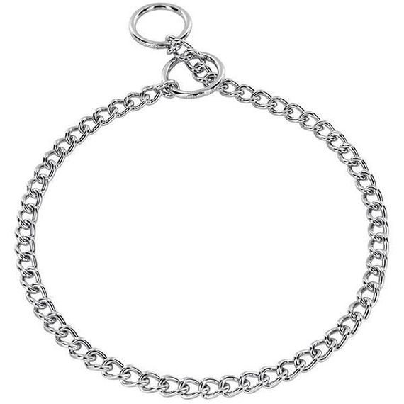 Sprenger Collar Round Narrow Link спренгер Нашийник для собак, коротке кругле звено 3мм, хромована сталь