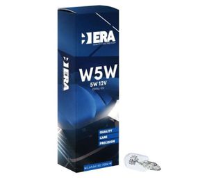 Лампа розжарювання W5W 5W 12V ERA E001LL-10C