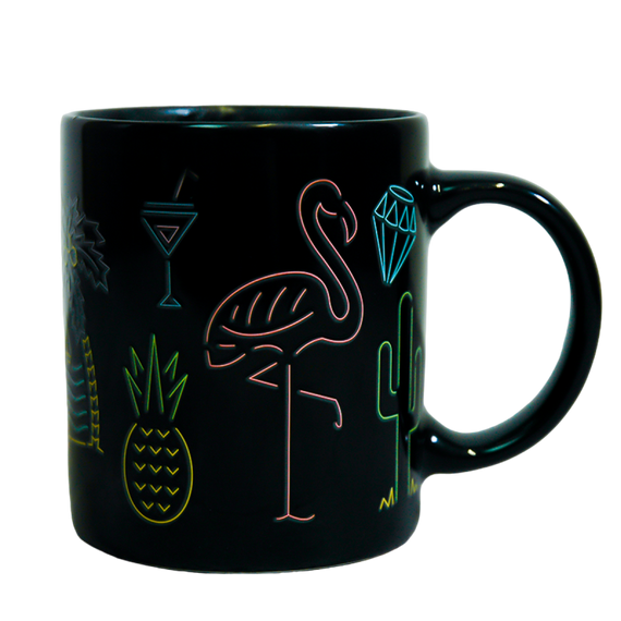 Чашка Огни отпуска VT-C-254330 в коробке (изменяющая цвет) Vittora 330мл | Зображення 4