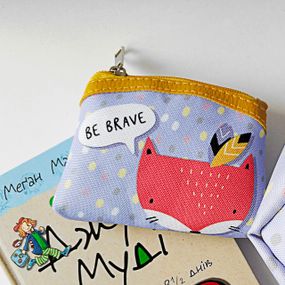 Гаманець дитячий KID Be brave лисичка (EDKSH_20M011_ZHL)