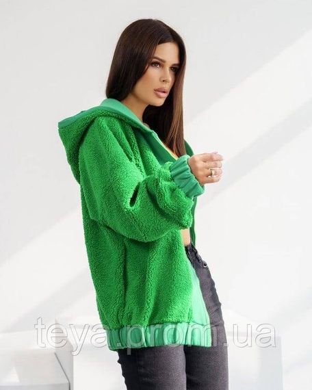 Толстовка колір зелений розміри S, L, M, XL FI_005806 | Зображення 1