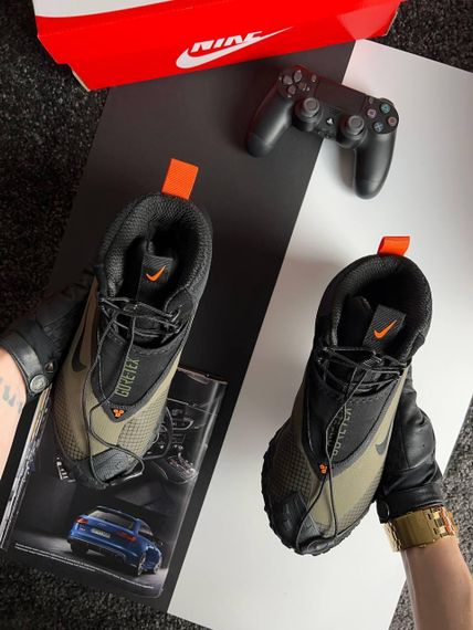 Зимові чоловічі кросівки ACG Mountain Fly Black Khaki Fur , В'єтнам 45 29 | Зображення 4