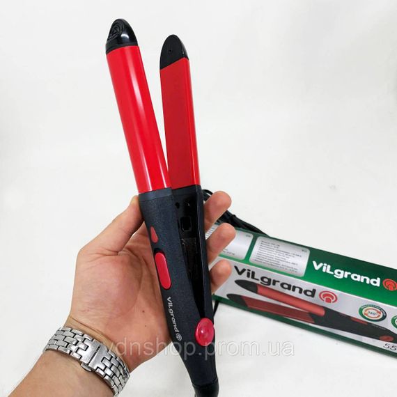 Выравнивающий утюжок для волос ViLgrand, Щетка щипцы для выпрямления волос Топ выпрямитель XD-65 | Зображення 2