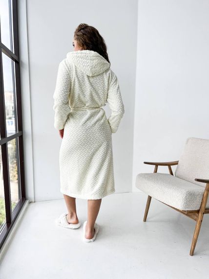 Женский махровый халат (2591/3) XL | Зображення 4