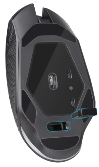 Миша Defender Glory GM-514 Wireless BLACK (52514) | Зображення 3