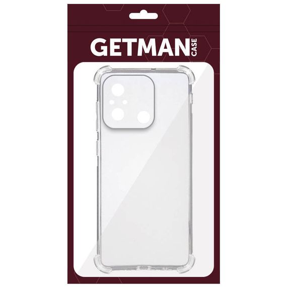 TPU чохол GETMAN Ease logo посилені кути для Xiaomi Redmi 12C | Зображення 1